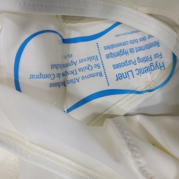 Solid & Striped Brigitte Mesh Bikini Bottom Cream - Picture 5 of 9